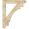 Ekena Millwork Merced Arts & Crafts Rough Sawn Bracket, Douglas Fir, 4"W x 30"D x 36"H BKT04X30X36MRC03RDF - alternate 4